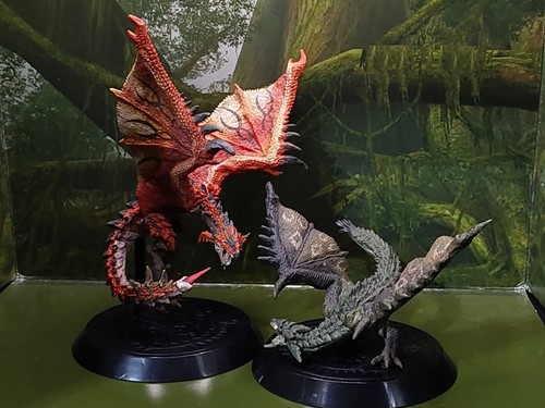 Rathian & Rathalos Monster Hunter Figure Builder Blind Box Figures