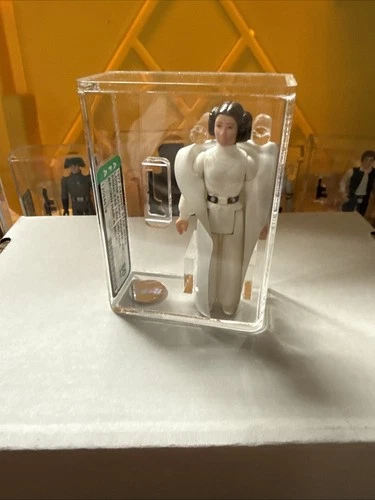 1977 Star Wars Princes Leia Organa (Brown Hair) AFA 80 New Case Style ! Nice