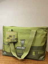 Olive Matcha Trader Joe's Insulated Tote Cooler Bag Large 8 Gal 2025 Green New