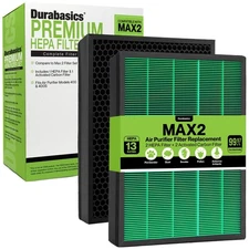 Coway Filter Replacement for 400/400S Airmega Max 2, High Performance True HE...