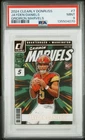 2024 PANINI CLEARLY DONRUSS GRIDIRON MARVELS #7 JAYDEN DANIELS ROOKIE RC PSA 9