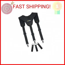 MELOTOUGH Tool Belt Suspender 3 point padded suspenders plus 3 pack suspender lo