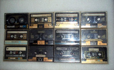 Vintage Lot 12 good Cassette Tapes Sold as Blanks Maxell 90 Minute series