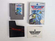 Top Gun The Second Mission Nintendo NES Game KONAMI PAL