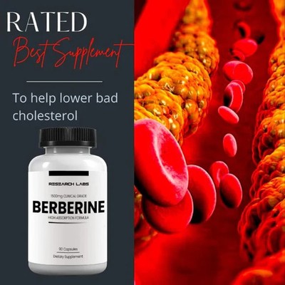 Research Lab Berberine 1500mg