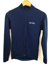 LE COL Mens Aqua Zero Long Sleeve Jersey (Medium/ Navy Blue)
