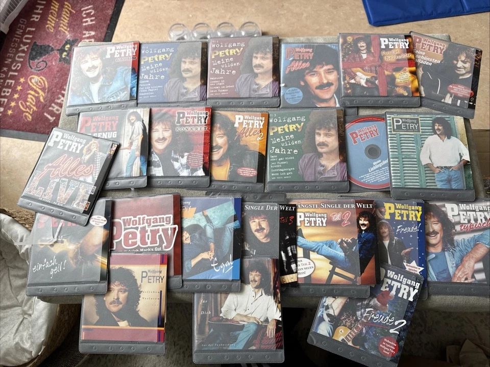 Wolfgang Petry CD Sammlung, 22 Alben Und 3 Maxi Cds