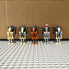 LEGO Star Wars Battle Droid & Super Battle Droid Minifigure Lot of 5 — photo 1