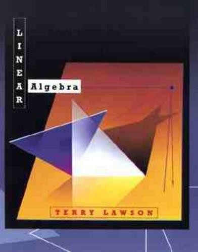 Linear Algebra by Terry Lawson - 9780471308973