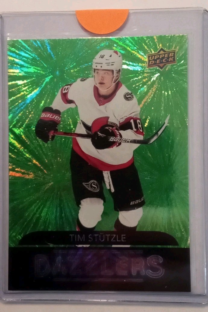 2020-21 Upper Deck Extended Series - Dazzlers Tim Stutzle #DZ-131 Green (RC)