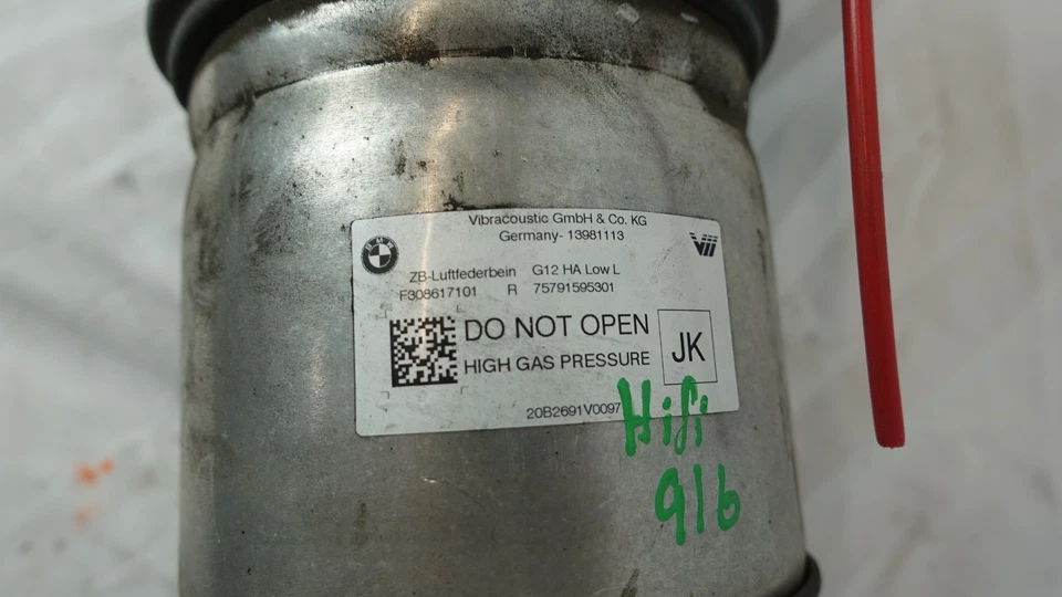 原始设备制造商 2016 - 2019 年宝马 750i G11 后左驱动空气悬浮减震器 — 第 2/4 张图片