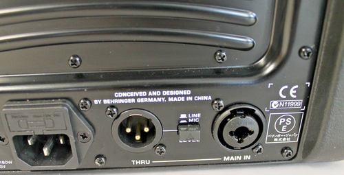Behringer EUROLIVE B205D Ultra-Compact 150W PA/Monitor Speaker System (Tested) - Picture 7 of 11