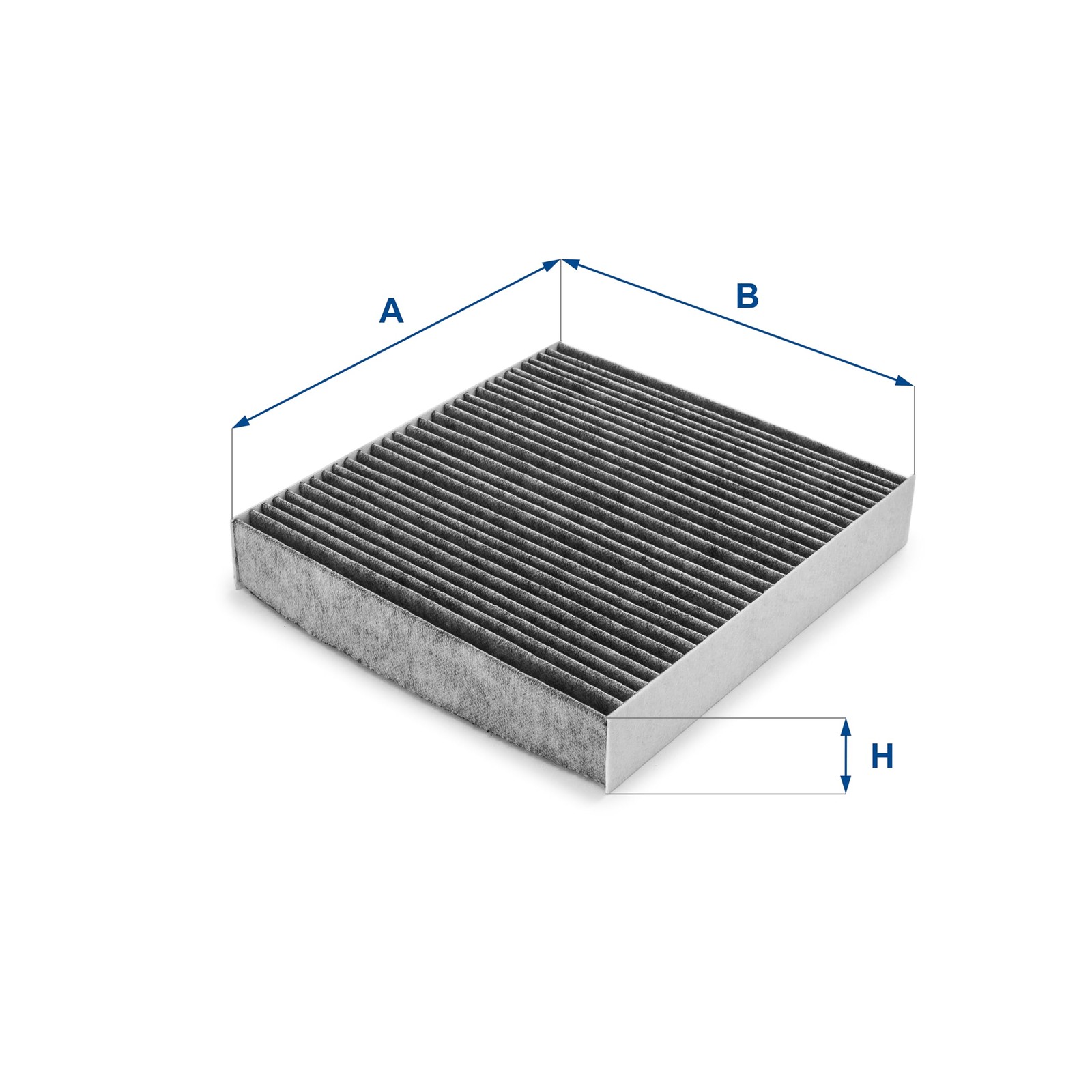 UFI Filters - Filtro Aria Abitacolo Auto Carboni Attivi Filtro Antipolline Antiodore Polvere S - Miniatura 2