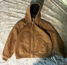 Vintage Carhartt Jacket Men Large Tan Brown H...