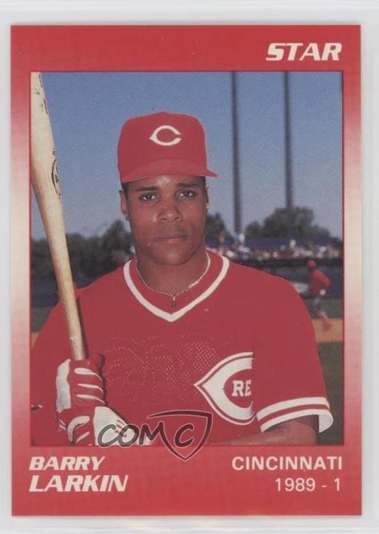 1990 Star Barry Larkin Barry Larkin #5 HOF t2u