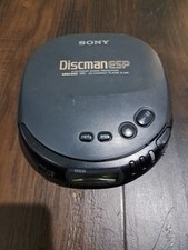 Sony Discman D-245 Personal CD Player ESP Mega Bass AVLS Vintage Portable Tested