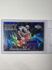 2020-21 SkyBox Metal Universe Connor McDavid Net Deposits