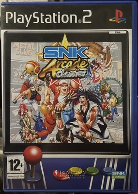 SNK Arcade Classics Vol. 1 Ignition Entertainment Sony PlayStation 2 PS2 CIB PAL