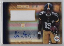 2014 Panini Rookies & Stars Longevity Sapphire 6/25 Dri Archer #RM-DA Auto 3k5