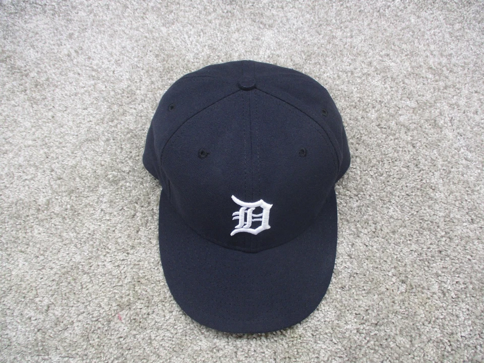 Detroit Tigers Hat Cap Fitted Mens 7 1/4 MLB Baseball On-Field 59FIFTY New Era - Image 3 of 4