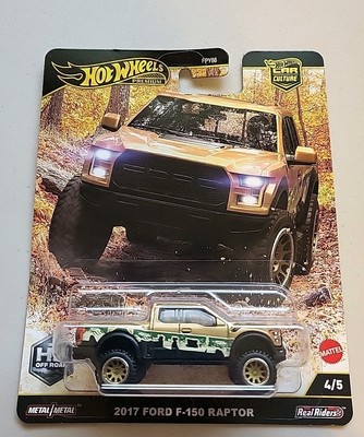 HOT WHEELS CULTURE 2024 OFF ROAD 2017 FORD F-150 RAPTOR 1/64 FPY86-961 H