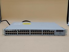 Cisco Catalyst 9200 48-Port PoE Network Switch w/ Ears C9200-48P-E V01 READ