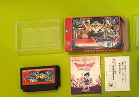 Nintendo Famicom FC NES Dragon Quest 1 2 3 4 I II III IV set ENIX Japan Version