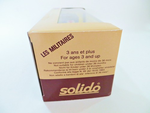SOLIDO 6020 'CITROEN 4 ARMY/MILITARY AMBULANCE WITH FIGURE' 1:43? MIB/BOXED. - Picture 3 of 5