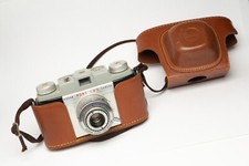 Vintage Kodak Pony 135 35mm Film Camera Anaston 51mm f/4.5 w/Case Tested - EX 