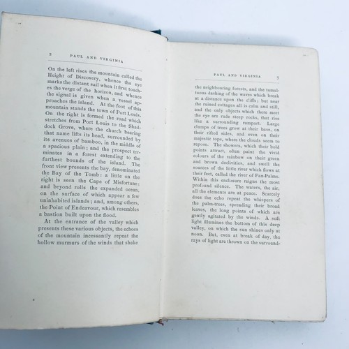 Paul and Virginia by B. De Saint Rare Antique Pierre 1894 Small Book - Picture 10 of 24