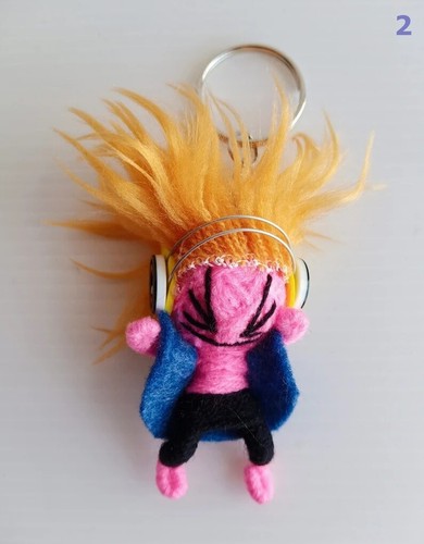Einzigartiger Schlüsselanhänger Voodoo-Puppe - handgefertigt mit Liebe zu Taschen und Schlüsseln #5 - Bild 10 von 15