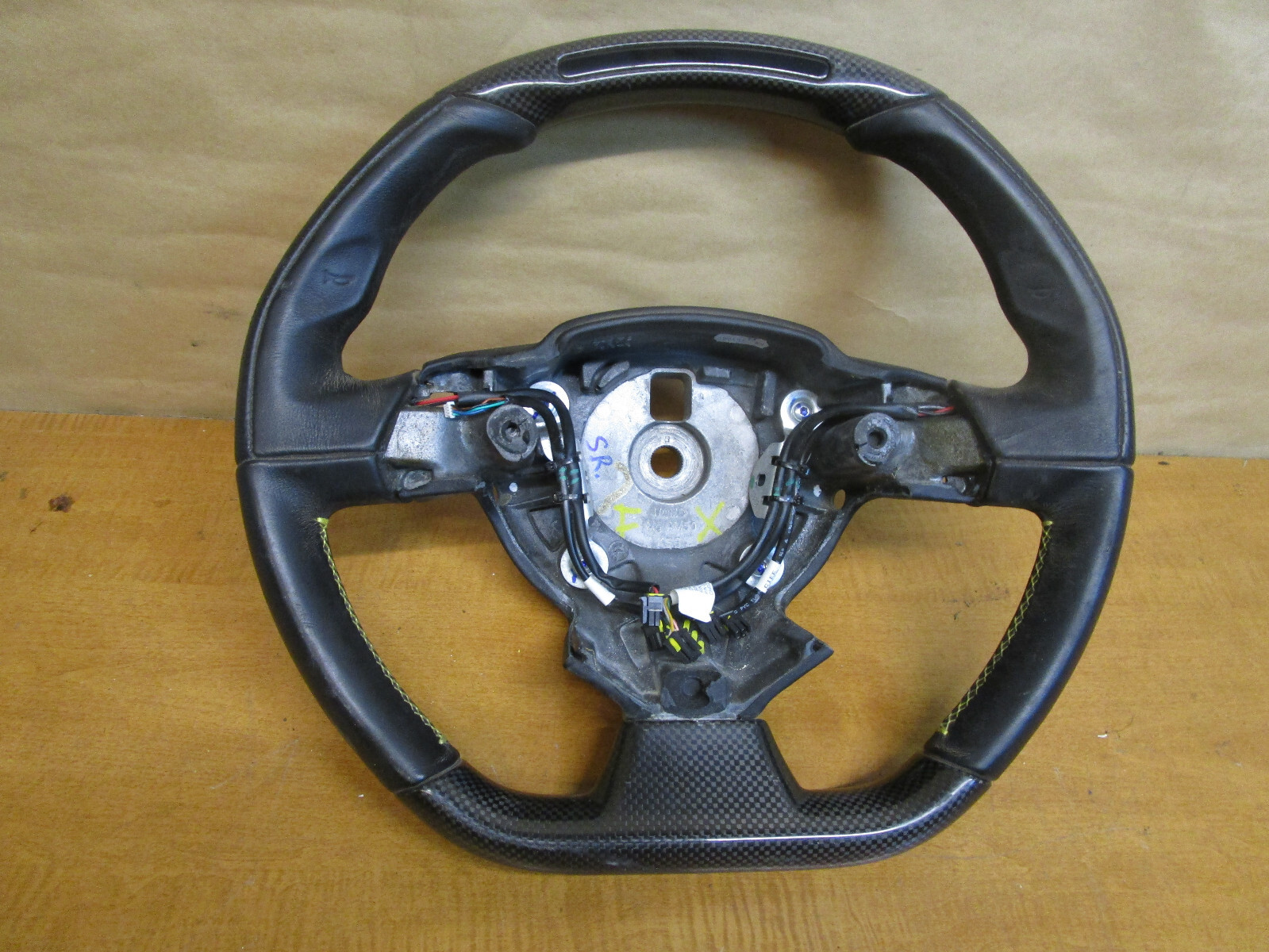 Ferrari 458 Carbon Steering Wheel Damaged Selling For The LED Strip - # 86590100
