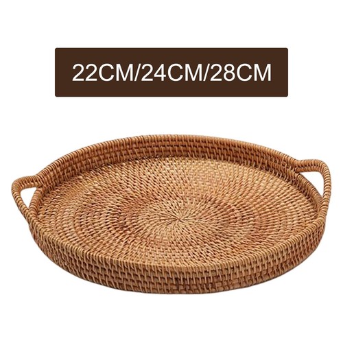 Organisateur De Panier En Rotin-panier Tressé Pour Pain Et Collations-panier De