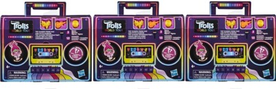 LOT of 3 Trolls World Tour Tiny Dancers Friend Packs - Figures and Accessories
