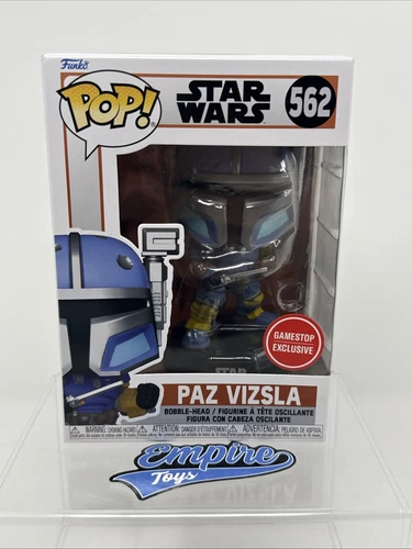 Paz Vizsla #562 Star Wars The Mandalorian Gamestop Funko Pop! Free Shipping