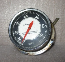 Vintage Airguide 75 MPH Marine Speedometer Untested