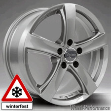 16 Zoll W24 Alufelgen 6,5x16 5x112 ET49 grau für Mercedes