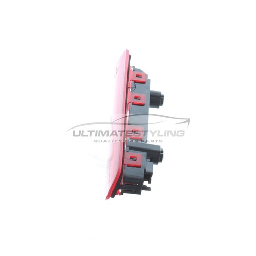VW T5 2003-2010 Rear 3rd Brake Light Lamp Drivers Side Right - Picture 7 of 24