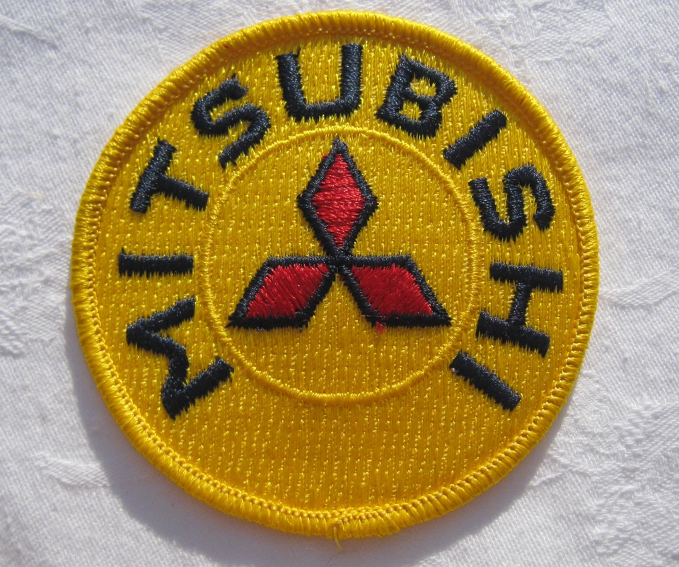 MITSUBISHI Aufnäher Patch 7,5 cm NEU (A54v)