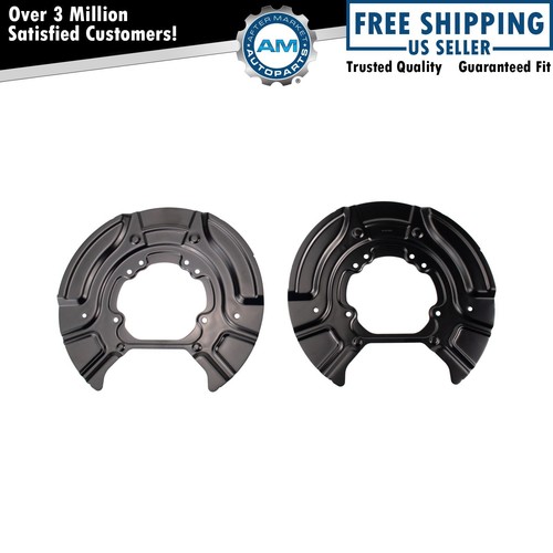 Rear Brake Rotor Backing Plate Dust Shield Set Direct Fit for BMW X3 X4