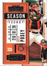 2020 Panini Contenders Buster Posey San Francisco Giants #51