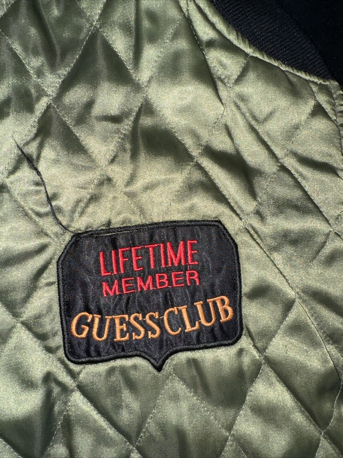 MENS GUESS CLUB USA GEORGES MARCIANO REVERSE BOMB… - image 2