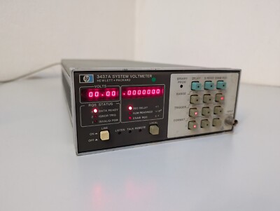 System Voltmeter, Hewlett-Packard HP 3437A