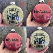 Handmade “Kid Rock" Christmas ornaments! see details!