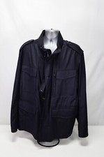 NWT Hugo Boss Tailoring Iconic Field Jacket Navy Blue Loro Piana T-Cyma 44R