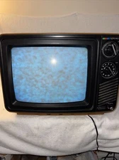 Rare Vintage Supre-Macy Color Television CRT TV 1970s Works. No Antenna