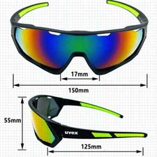 UVEX MTB Cycling Sunglasses UV400 Lens Protection Riding Mountain Bike Road