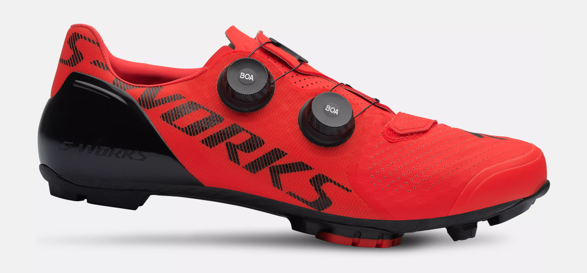 New Specialized S-Works Recon MTB Cycling Shoes, Red, EU45,46.5 | eBay
