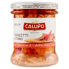 Callipo trancetti di tonno con "peperoncino di calabria fresco piccante" 170 g
