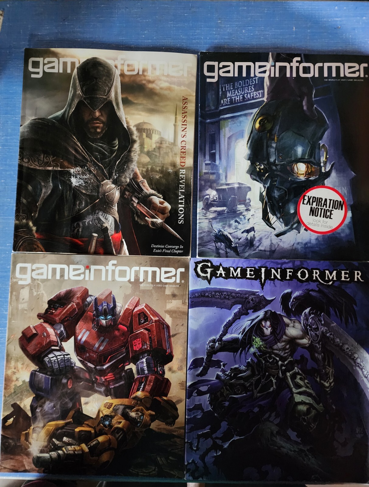GAME INFORMER VIDEO GAME MAGAZINE BUNDLE - LOT OF 4 Issues From 2011 | eBay
